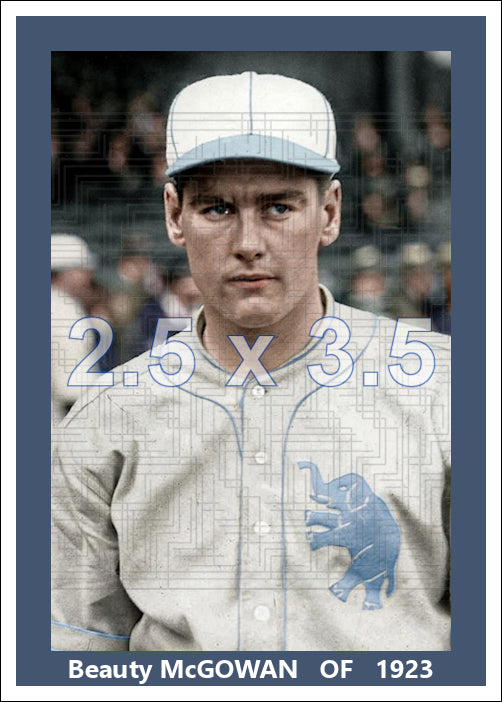 Beauty McGowan - 1923 Philadelphia Athletics - choose a size & style