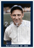 Ben Chapman - 1934 New York Yankees - choose a size & style