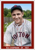 Ben Chapman - 1937 Boston Red Sox - choose a size & style