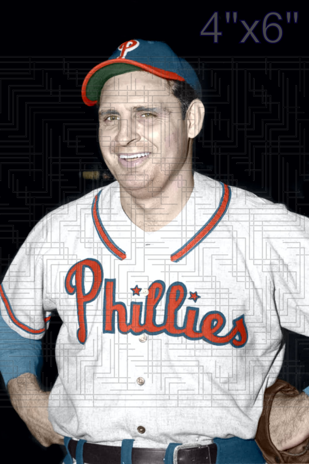 Ben Chapman - 1946 Philadelphia Phillies - choose a size & style