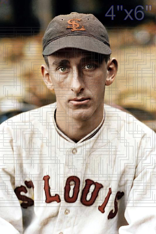 Ben Huffman - 1937 St. Louis Browns - choose a size & style