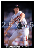 Ben McDonald - 1991 Baltimore Orioles - choose a size & style