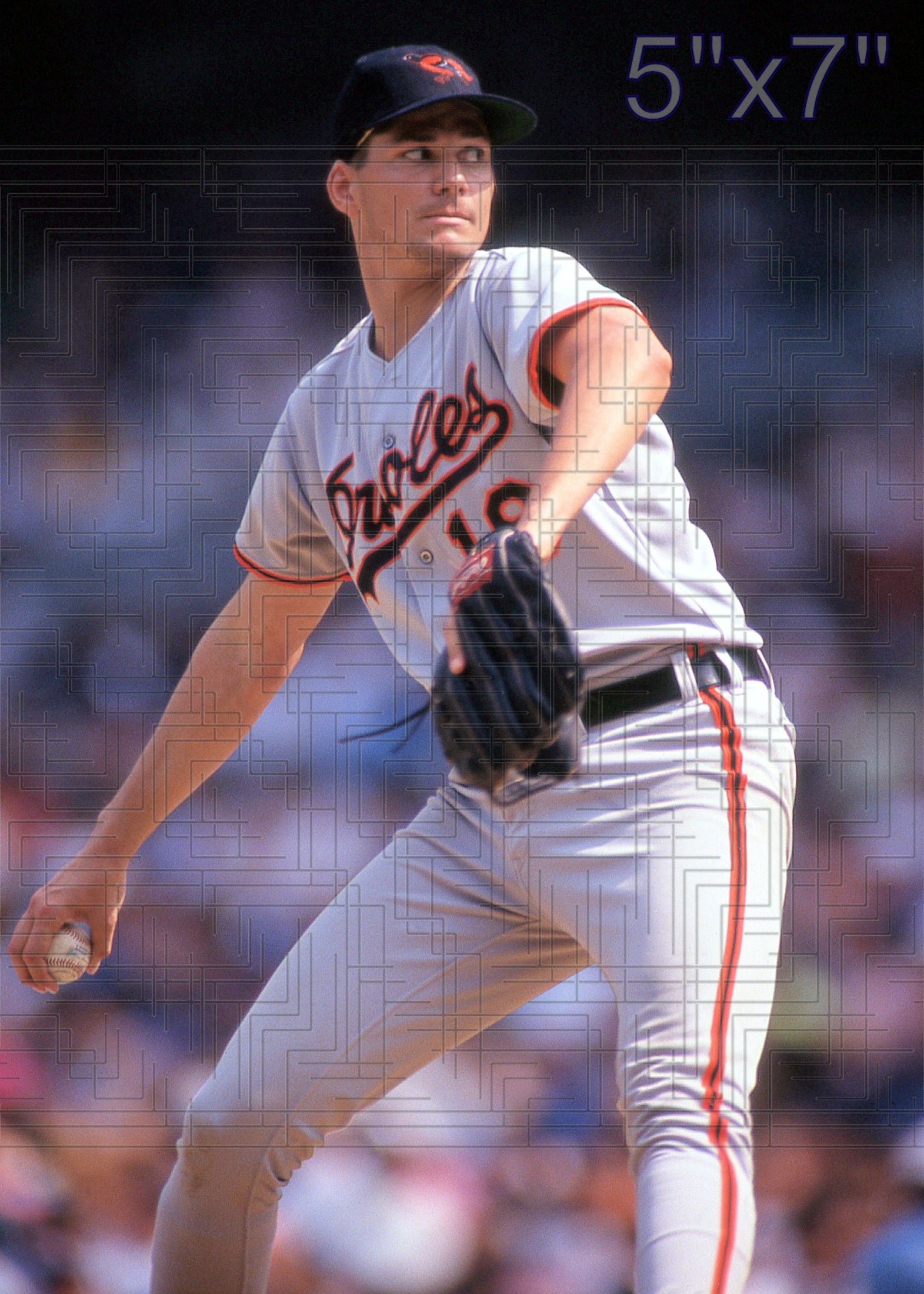 Ben McDonald - 1991 Baltimore Orioles - choose a size & style