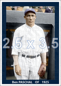 Ben Paschal - 1925 New York Yankees - choose a size & style