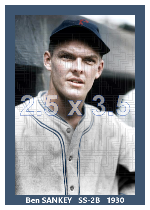 Ben Sankey - 1930 Pittsburgh Pirates - choose a size & style