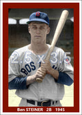 Ben Steiner - 1945 Boston Red Sox - choose a size & style