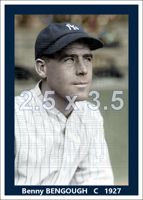 Benny Bengough - 1927 New York Yankees - choose a size & style