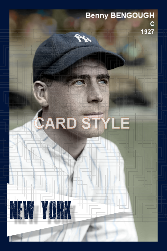 Benny Bengough - 1927 New York Yankees - choose a size & style