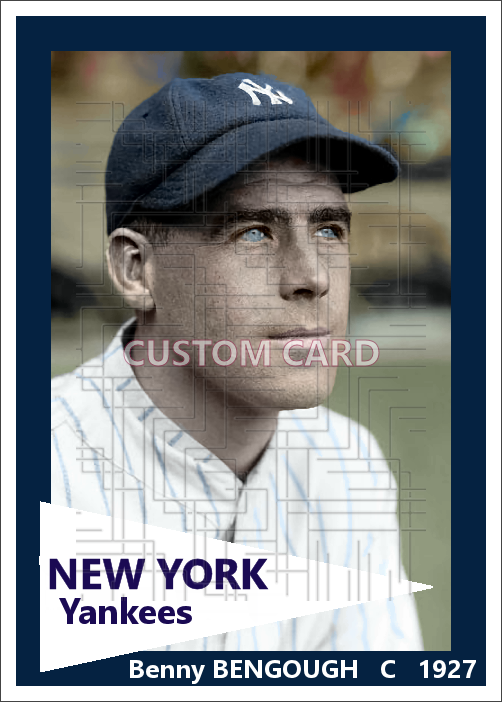 Benny Bengough - 1927 New York Yankees - choose a size & style
