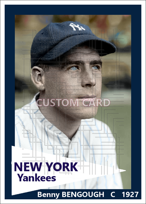 Benny Bengough - 1927 New York Yankees - choose a size & style