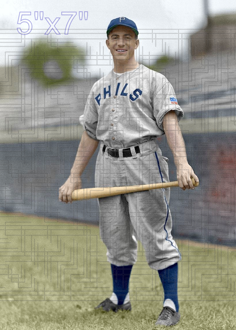 Benny Culp - 1942 Philadelphia Phillies - choose a size & style
