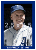 Benny McCoy - 1940 Philadelphia Athletics - choose a size & style