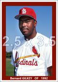Bernard Gilkey - 1992 St. Louis Cardinals - choose a size & style