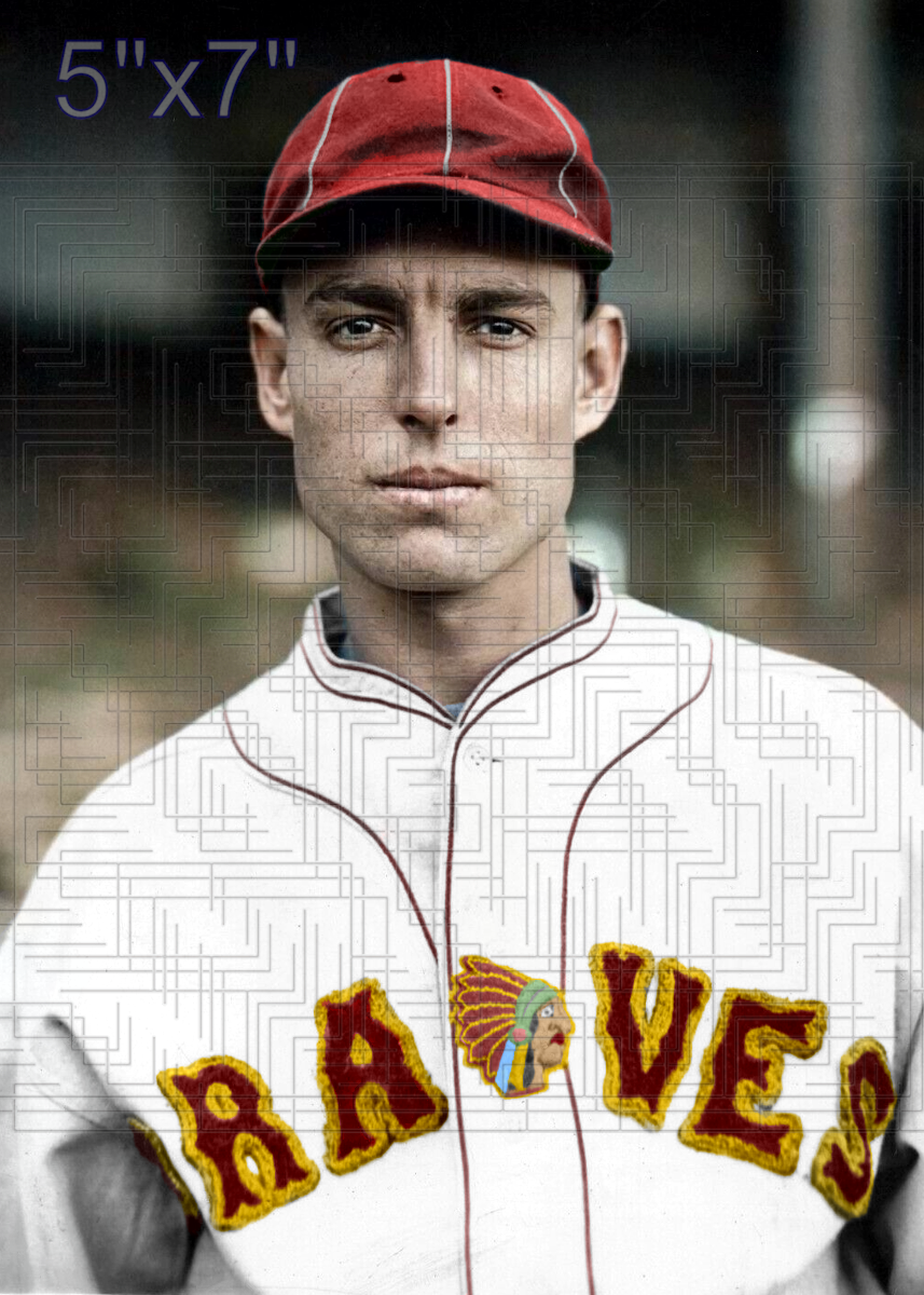 Bernie James - 1929 Boston Braves - choose a size & style