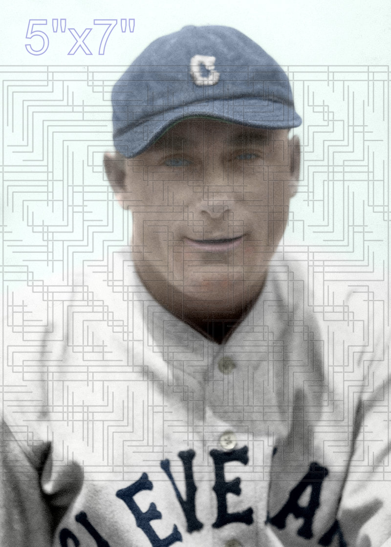Bernie Neis - 1927 Cleveland Indians - choose a size & style