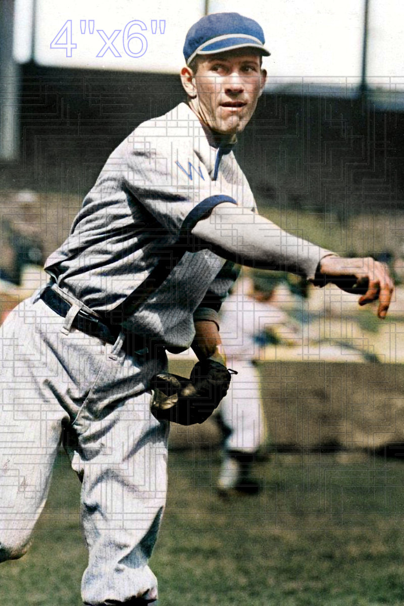 Bert Gallia - 1915 Washington Senators - choose a size & style