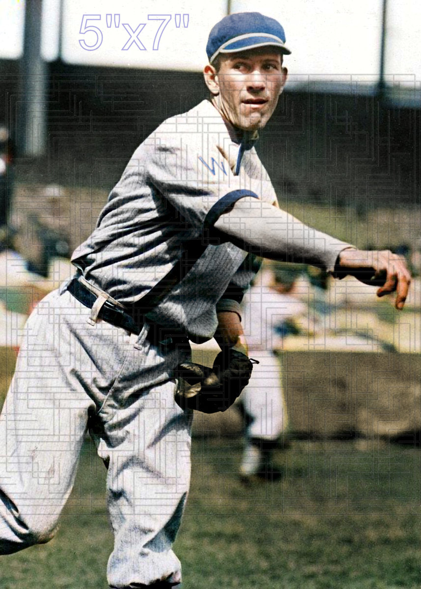 Bert Gallia - 1915 Washington Senators - choose a size & style