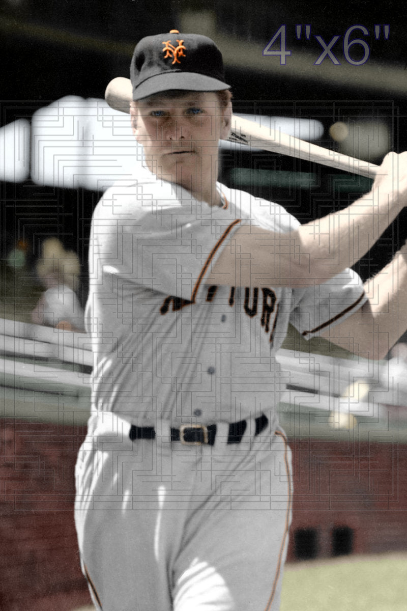 Bert Haas - 1949 New York Giants - choose a size & style