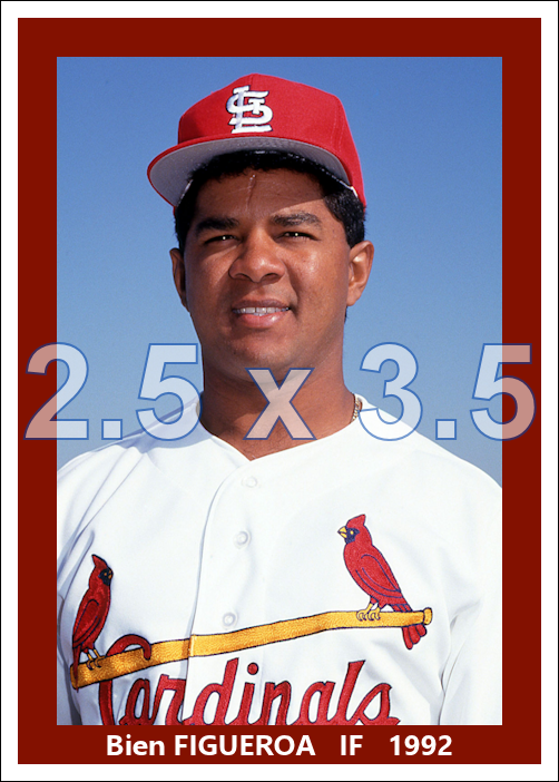 Bien Figueroa - 1992 St. Louis Cardinals - choose a size & style