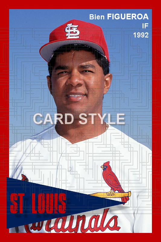 Bien Figueroa - 1992 St. Louis Cardinals - choose a size & style