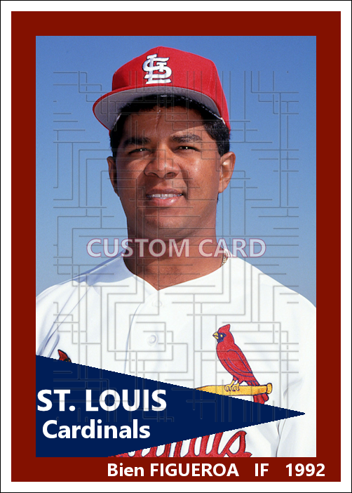 Bien Figueroa - 1992 St. Louis Cardinals - choose a size & style