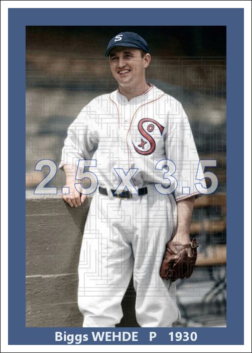 Biggs Wehde - 1930 Chicago White Sox - choose a size & style