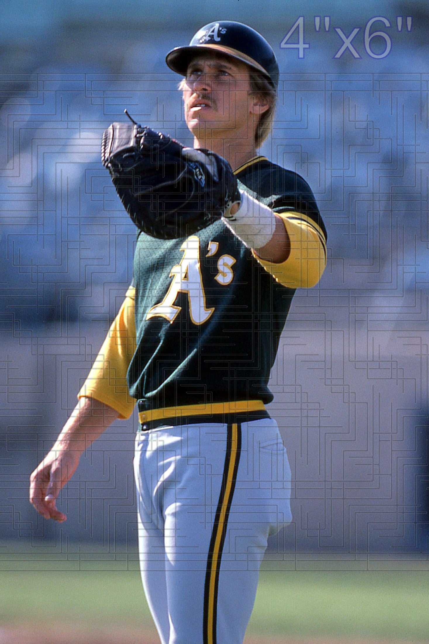 Bill Bathe - 1986 Oakland Athletics - choose a size & style