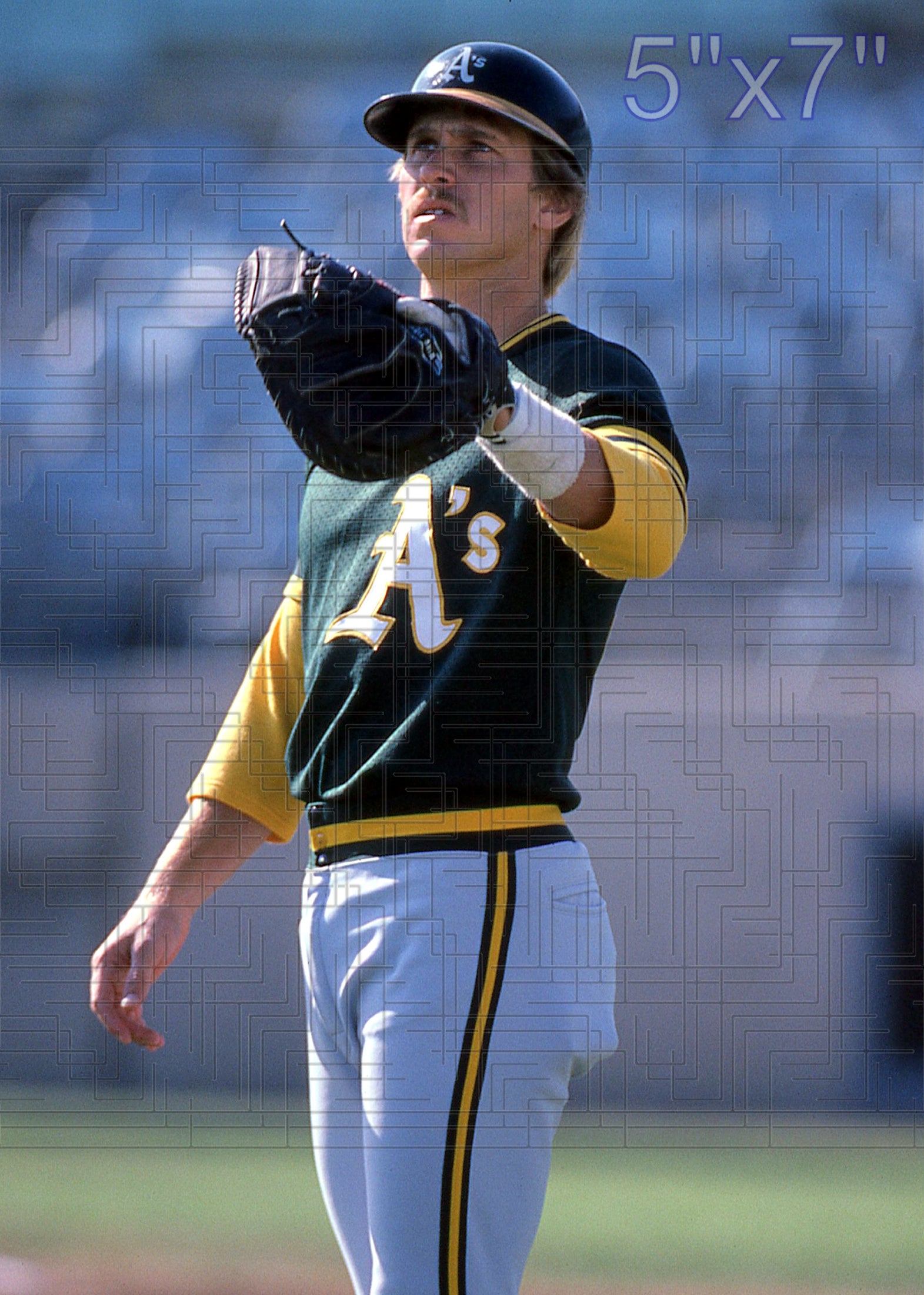 Bill Bathe - 1986 Oakland Athletics - choose a size & style