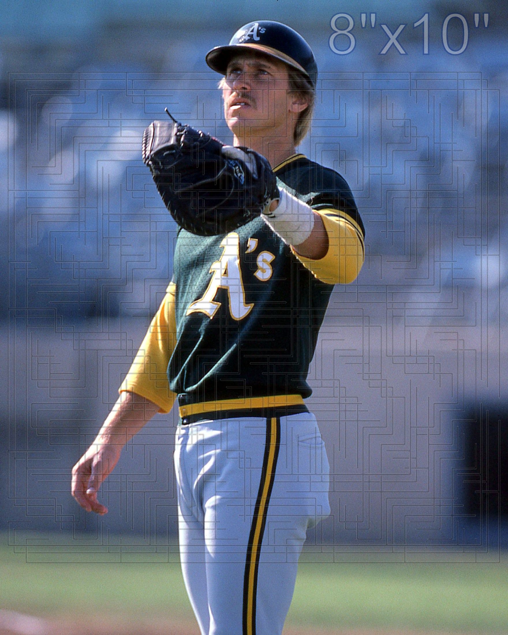Bill Bathe - 1986 Oakland Athletics - choose a size & style