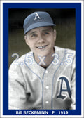 Bill Beckmann - 1939 Philadelphia Athletics - choose a size & style