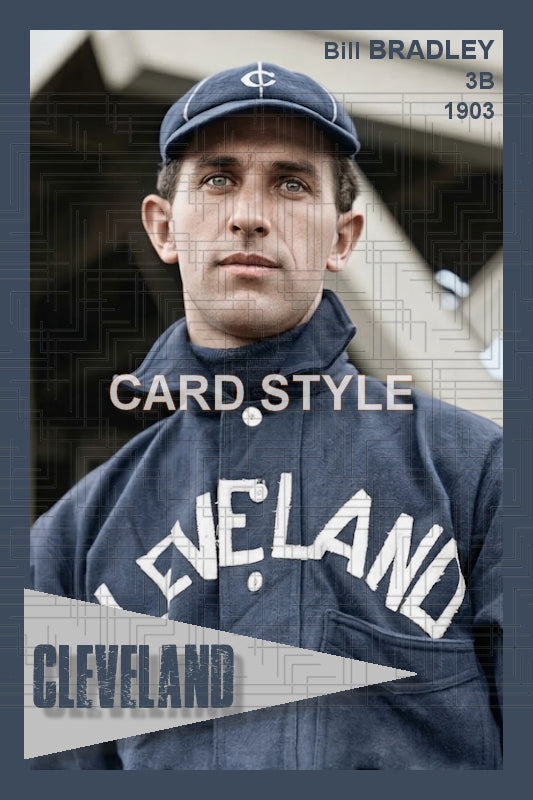 Bill Bradley - 1903 Cleveland Naps - choose a size & style