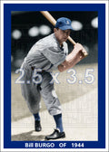 Bill Burgo - 1944 Philadelphia Athletics - choose a size & style