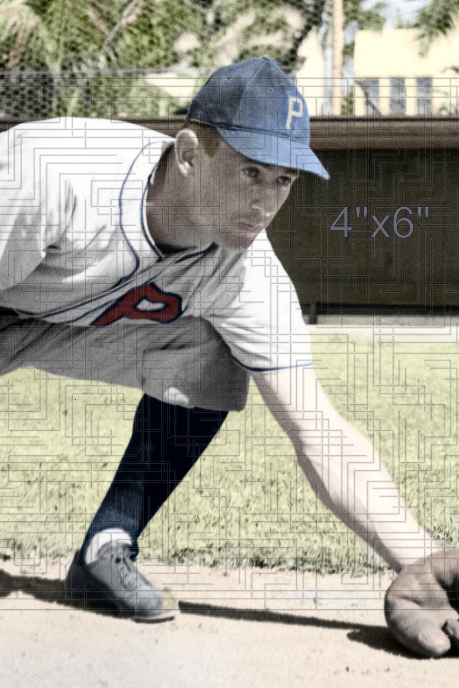 Bill Burich - 1942 Philadelphia Phillies - choose a size & style