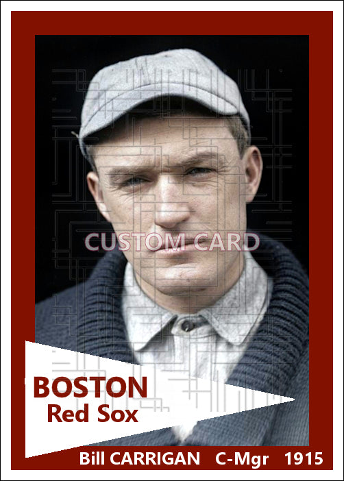 Bill Carrigan - 1915 Boston Red Sox - choose a size & style