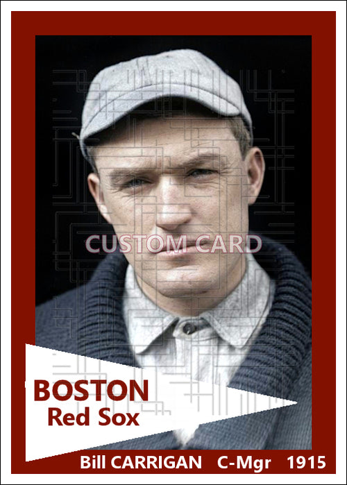 Bill Carrigan - 1915 Boston Red Sox - choose a size & style