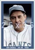 Bill Cissell - 1938 New York Giants - choose a size & style