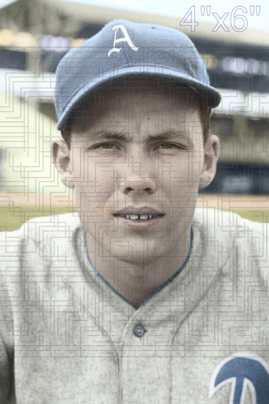 Bill Conroy - 1936 Philadelphia Athletics - choose a size & style
