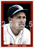 Bill Conroy - 1943 Boston Red Sox - choose a size & style