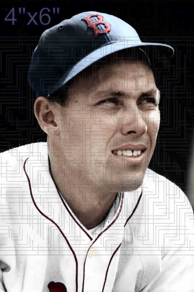 Bill Conroy - 1943 Boston Red Sox - choose a size & style