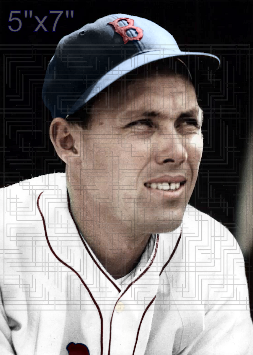 Bill Conroy - 1943 Boston Red Sox - choose a size & style