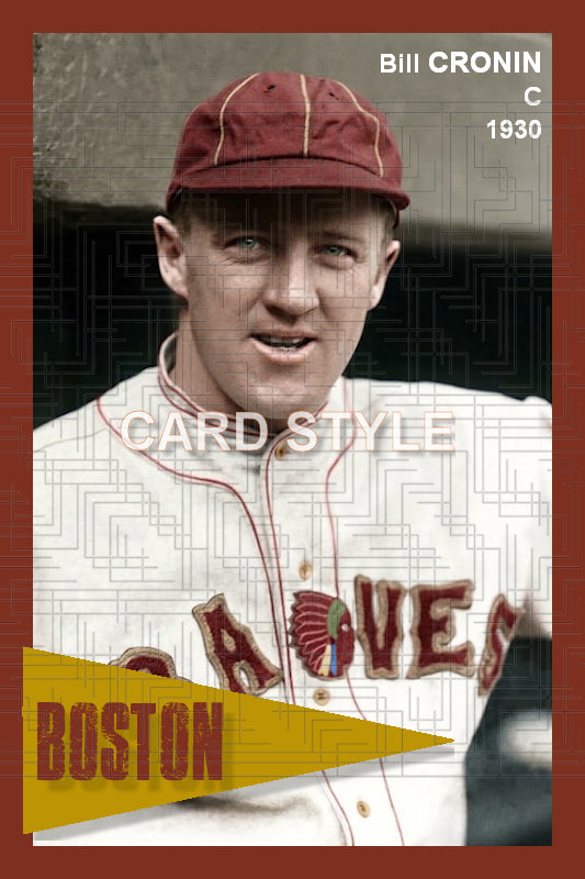 Bill Cronin - 1930 Boston Braves - choose a size & style