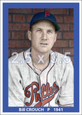 Bill Crouch - 1941 Philadelphia Phillies - choose a size & style