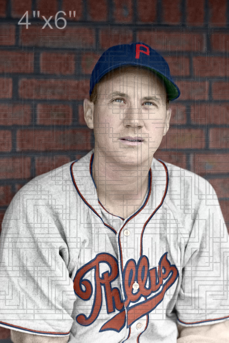 Bill Crouch - 1941 Philadelphia Phillies - choose a size & style