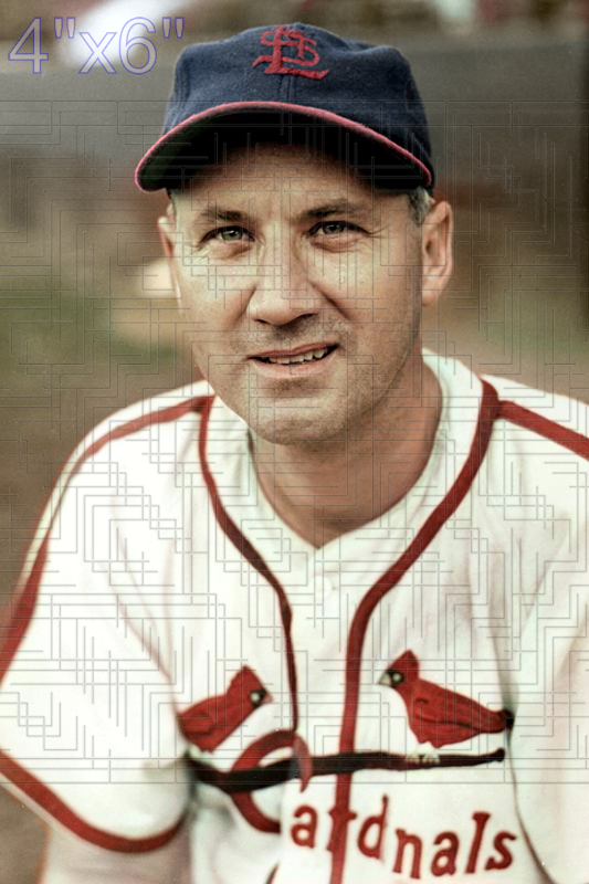 Bill Crouch - 1945 St. Louis Cardinals - choose a size & style