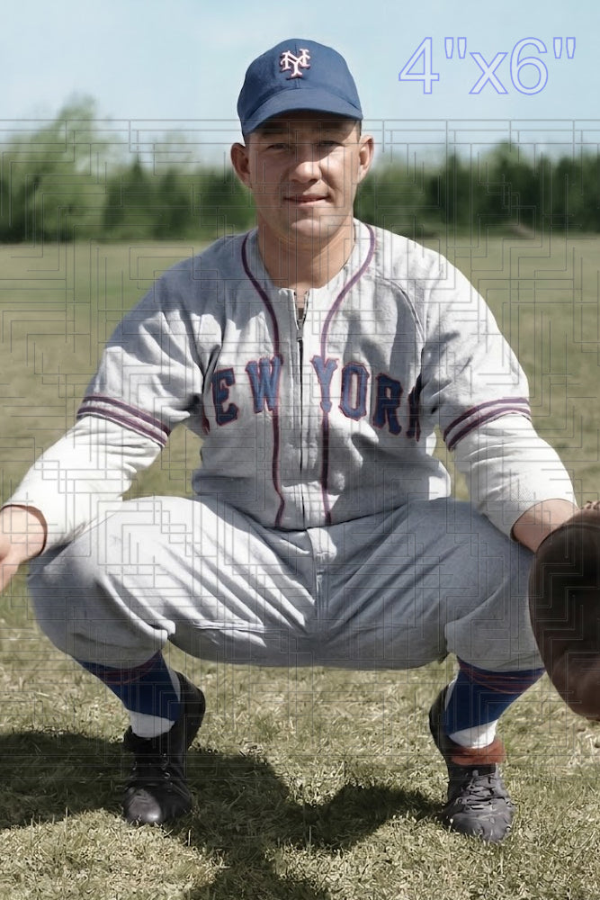 Bill DeKoning - 1945 New York Giants - choose a size & style