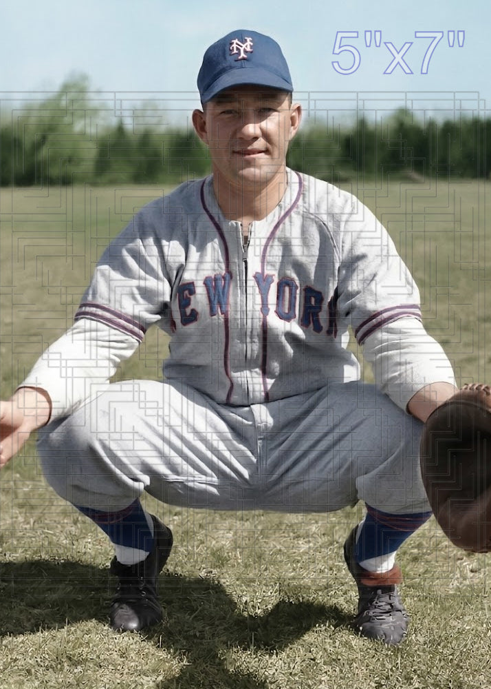 Bill DeKoning - 1945 New York Giants - choose a size & style