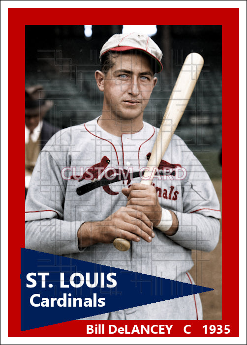 Bill DeLancey - 1935 St. Louis Cardinals - choose a size & style