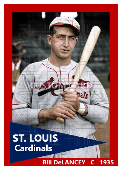 Bill DeLancey - 1935 St. Louis Cardinals - choose a size & style