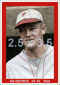 Bill Deitrick - 1928 Philadelphia Phillies - choose a size & style