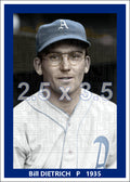 Bill Dietrich - 1935 Philadelphia Athletics - choose a size & style